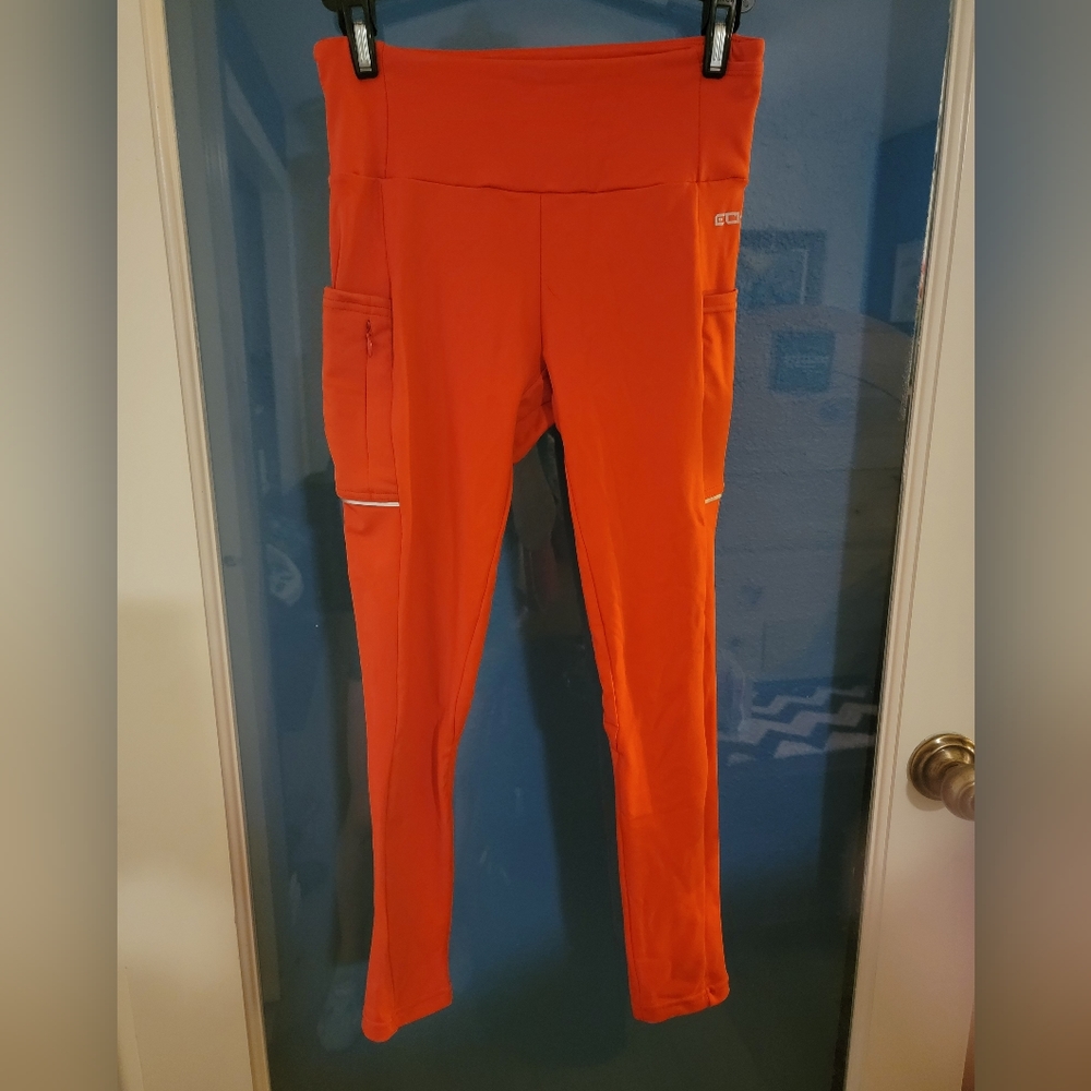 Small Dark orange Echt athletic leggings